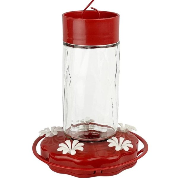 Nature s Way Swirled Glass Hummingbird Feeder - 20 oz. Online