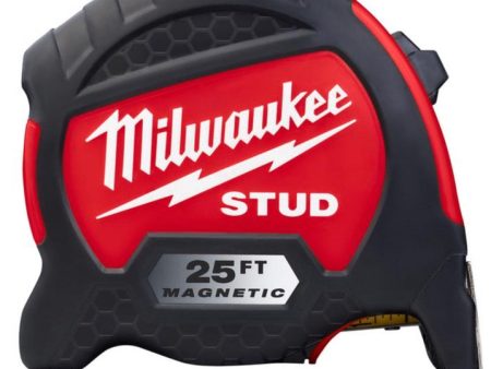 Milwaukee Stud Magnetic Tape Measure - 25  Discount