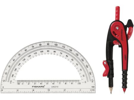 Fiskars Compass & Protractor Set on Sale