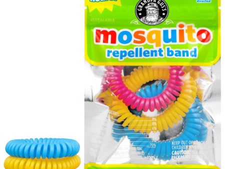 Grandpa Gus  Mosquito Repellent Wrist Band - 3 pc. Online Sale