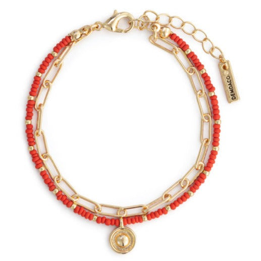 Red Thread Layered Bracelet Online