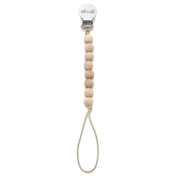 Ali + Oli Beaded Silicone Pacifier Clip Fashion