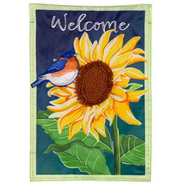 Evergreen  Welcome  Themed Garden Flags - 12.5  x 18  Hot on Sale