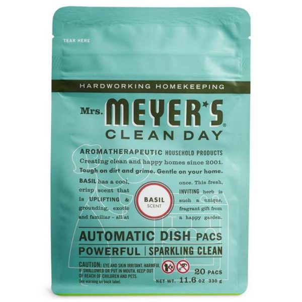 Mrs. Meyer s Clean Day Dishwasher Packs - 20 pc. on Sale