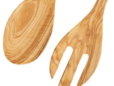 Italian Olivewood Salad Servers - 2 pc. Online Sale