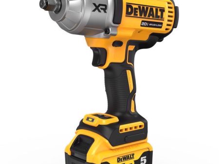 DeWalt 20V MAX XR 1 2  Cordless Impact Wrench & Hog Ring (w  Battery & Charger) Online now