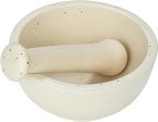 Stoneware Mortar & Pestle Set Online Hot Sale