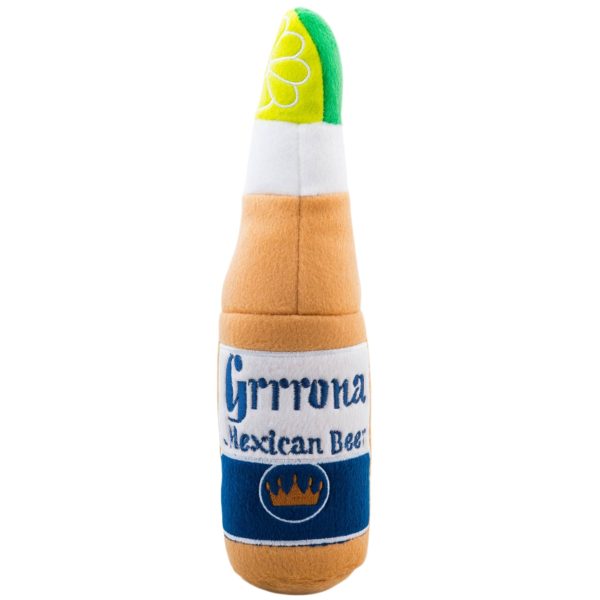 Grrrona  Plush Beer Bottle Dog Toy Cheap