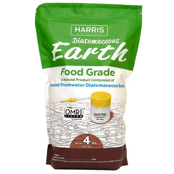 Harris Food Grade Diatomaceous Earth (DE) Feed Supplement - 4 lb. Online