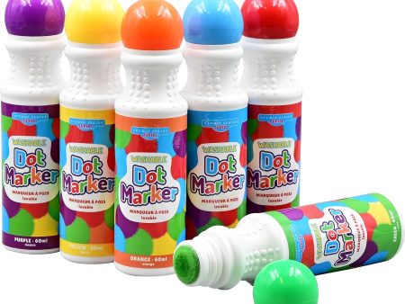 Studio Series Washable Dot Markers - 6 pc. Hot on Sale