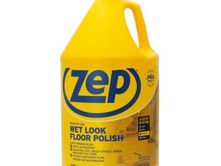 Zep Wet Look Floor Polish - 1 gal. Supply