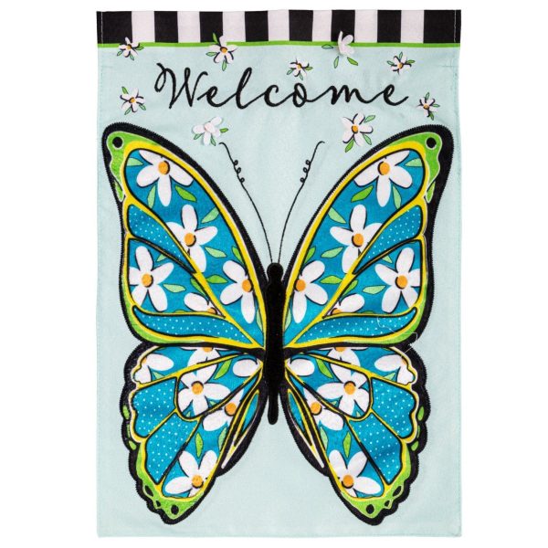 Evergreen  Welcome  Themed Garden Flags - 12.5  x 18  Hot on Sale