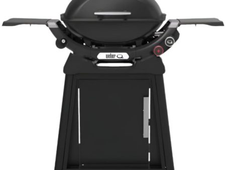 Weber Q 2800N+ 2-Burner Propane Grill w  Cart Fashion