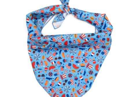 Worthy Dog Bandana - Independence Day Fashion