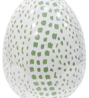 Dotted Green Decorative Egg For Discount