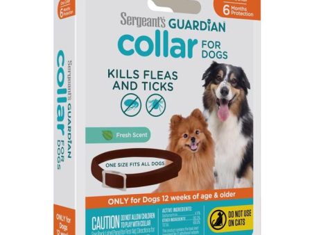 Sergeant s Guardian Flea & Tick Collar (Dog) For Discount