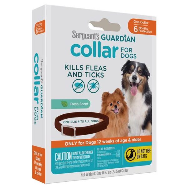 Sergeant s Guardian Flea & Tick Collar (Dog) For Discount