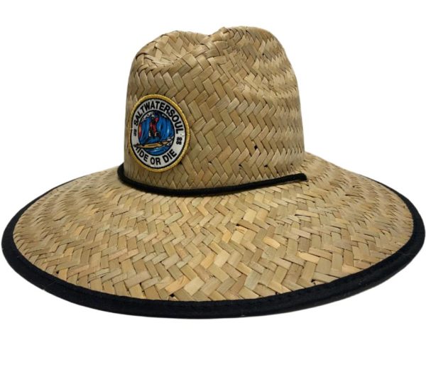 Salt Water Soul Woven Straw Hats w  Patch Online