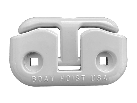 White Aluminum Flip-Up Dock Cleat Sale