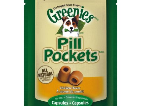 Greenies Pill Pocket Dog Treats (Chicken) - 30 pc. For Cheap