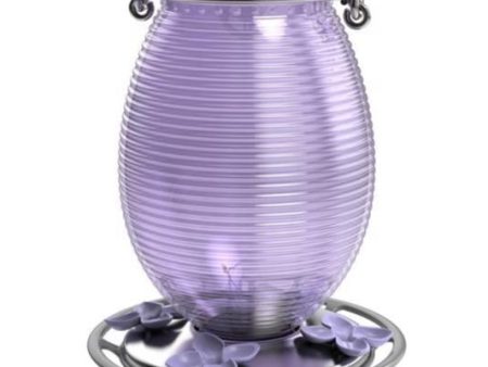 Nature s Way Lilac Antique Glass Hummingbird Feeder - 29 oz. Cheap