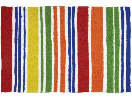 Jellybean Juicy Fruit Stripes Rug - 20  x 30  Hot on Sale