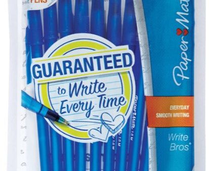 Paper Mate Write Bros. Ballpoint Pens - 10 pc. Supply