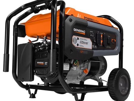 Generac GP Series 6500W 120 240V Portable Gasoline Generator Hot on Sale