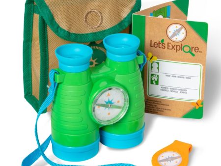 Let s Explore! Binoculars & Compass Play Set Online Sale