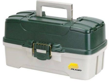 Plano 3-Tray Tackle Box - Green White Online Sale