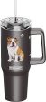 Serengeti Stainless Steel Dog Pattern Insulated Travel Mug - 40 oz. Online