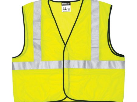 Class 2 Fluorescent Green Safety Vest (XL) Online