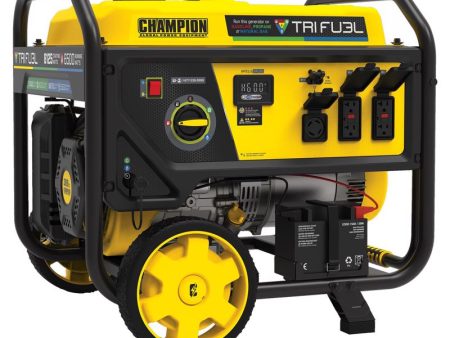 Champion 6500W 120 240V Portable TriFuel Generator Online Hot Sale