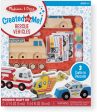 Wooden Rescue Vehicles Paint & Decoration Set on Sale