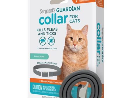 Sergeant s Guardian Flea & Tick Collar (Cat) For Discount