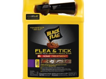 Black Flag Flea & Tick Killer Spray (w  Dispenser) - 128 oz. Online Sale