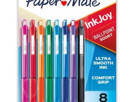 Paper Mate InkJoy Retractable Ballpoint Pens (Assorted) - 8 pc. Discount