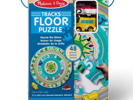 Oceanside ABC Floor Puzzle & Wind-Up Cars - 48 pc. For Sale