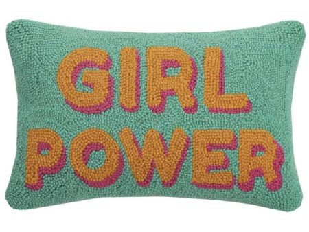 Girl Power  Hook Pillow - 12  x 18  Supply