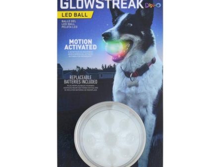 Nite Ize GlowStreak Disc-O LED Ball Dog Toy on Sale