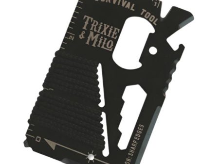 Trixie & Milo Fits-In-Your-Wallet Survival Tool Supply