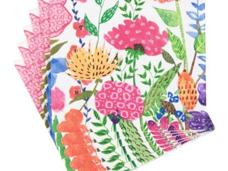 Cottage Floral Paper Napkins Supply