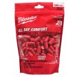 Milwaukee 32 dB Disposable Ear Plugs - Red - 100 Pairs For Cheap