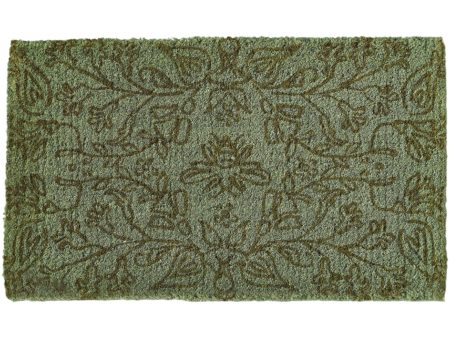 Green Honeysuckle & Bee Coir Mat - 18  x 30  Online