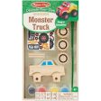 Wooden Monster Truck Building & Painting Kit Online Sale