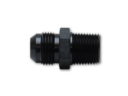 Vibrant -8AN to 1 2in NPT Straight Adapter Fitting - Aluminum Online